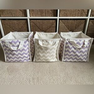 3 Pottery Barn Kids Soft Storage Totes